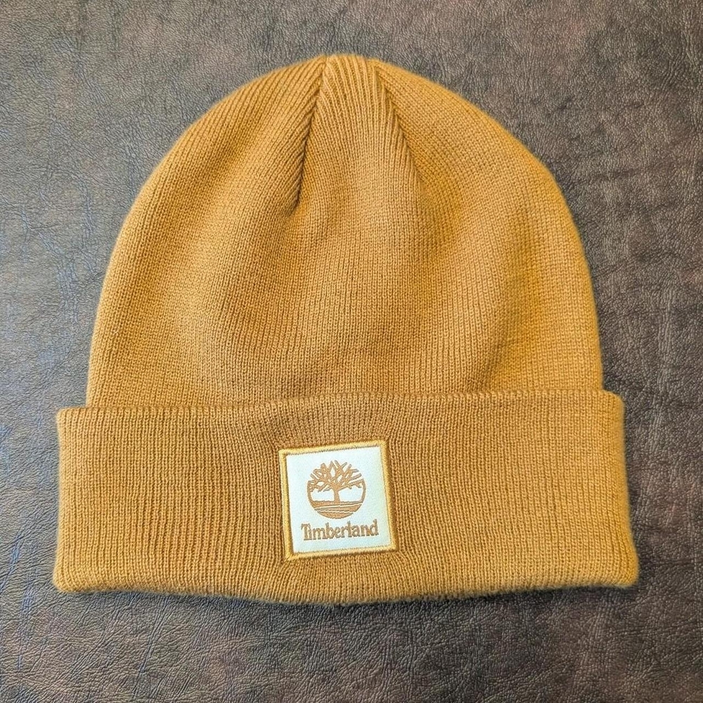 Timberland Brownish Yellow Beanie
